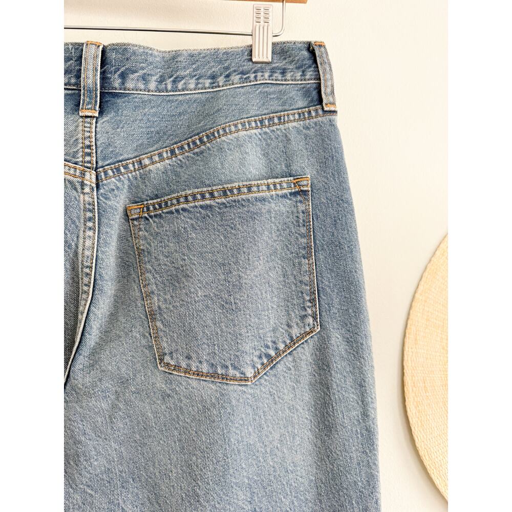 J.Crew Factory | Premium Edition high-rise straight jean | Sz 28 - Picture 6 of 8